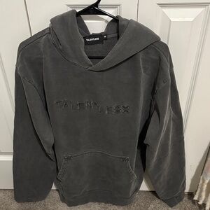 TALENTLESS Charcoal Men's Hoodie